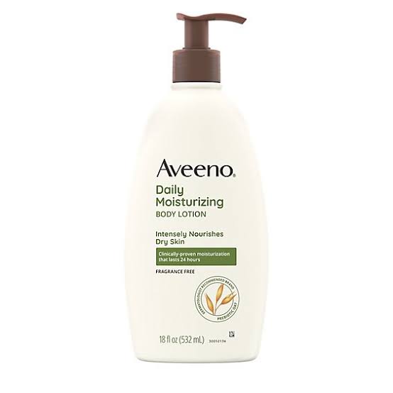 Aveeno moisturizing lotion