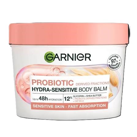 Garnier probiotic hydra sensitive body balm