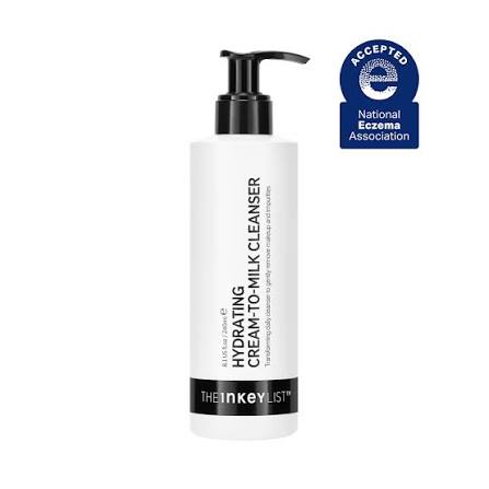 The inkey list hydrating cream to milk cleanser 240ml