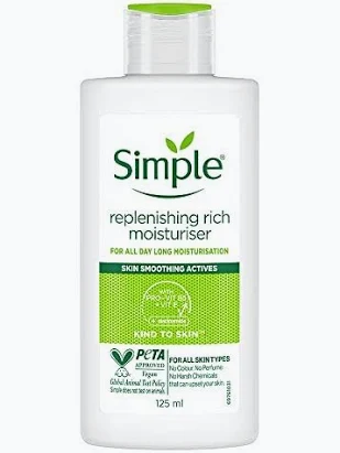 simple replenishing moisturizer