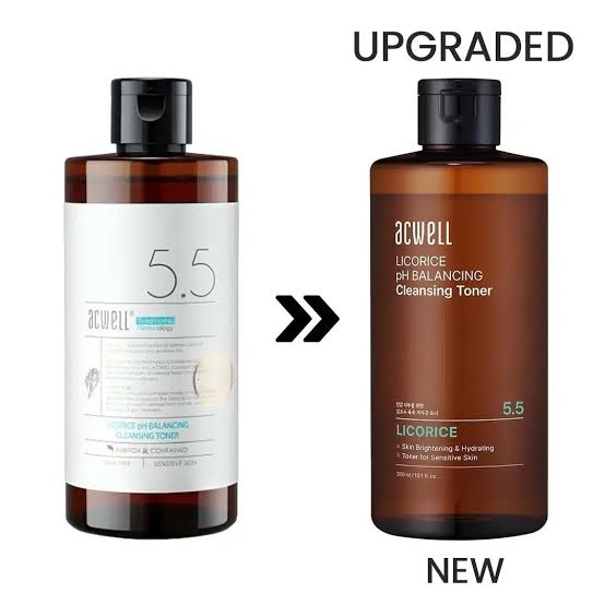 Acwell licorice pH balancing cleansing toner 300ml
