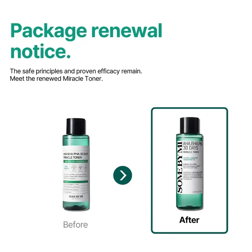 AHA-BHA-PHA 30days miracle toner 150ml