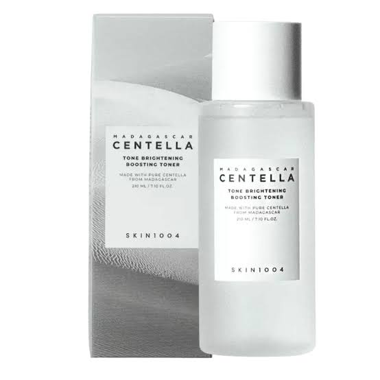 madagascar centella tone brightening boosting toner 210ml