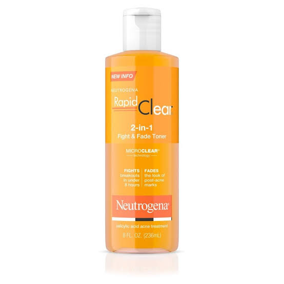 Neutrogena rapid clear 2 in 1 fade & fight toner 236ml