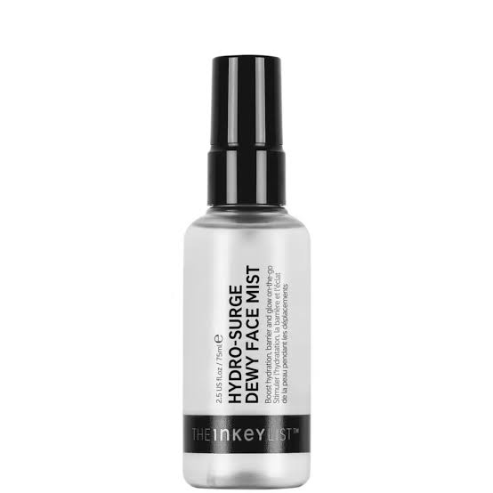 The inkey list hydro surge dewy face mist 75ml