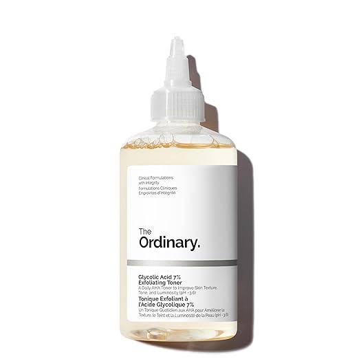 The ordinary glycolic acid 7% exfoliating toner 100ml