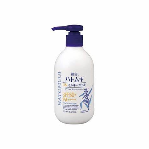 Hatomugi UV milky gel sunscreen