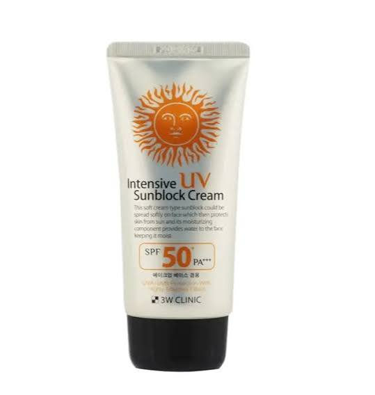 intensive UV sunblock cream 70ml