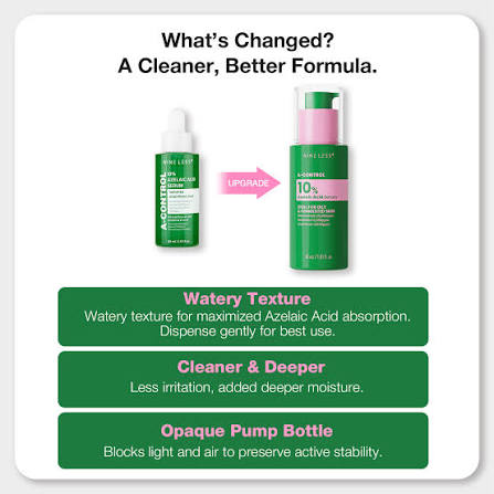 Nineless A control Azelaic acid serum